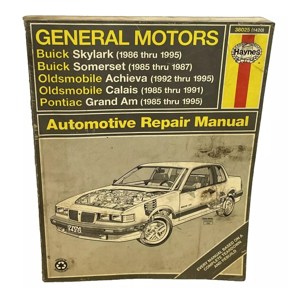 Haynes General Motors 1985 - 1991 General Motors Repair Manual #1420